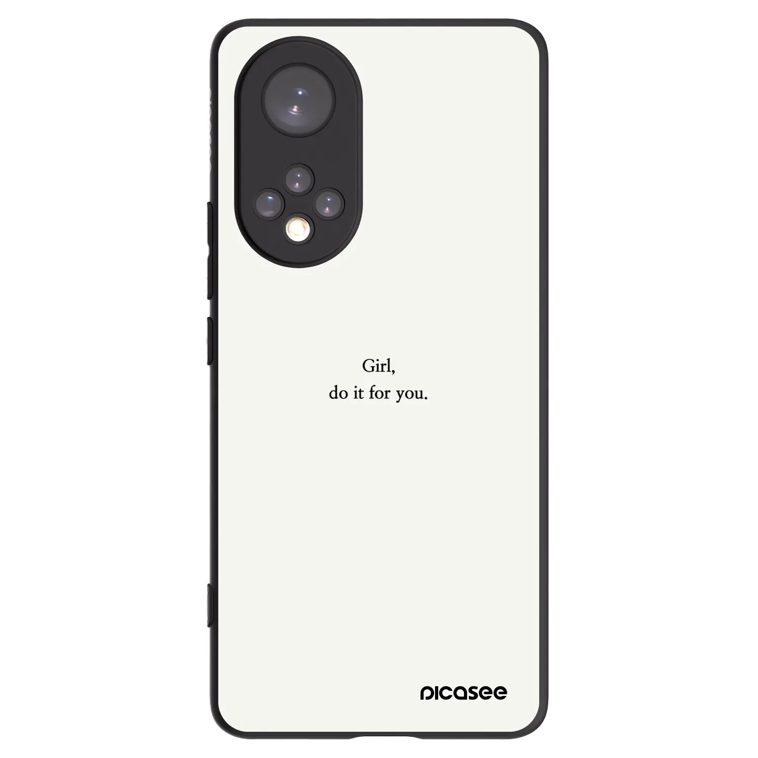Picasee fekete szilikon tok az alábbi mobiltelefonokra Huawei Nova 9 - Girl, do it for you