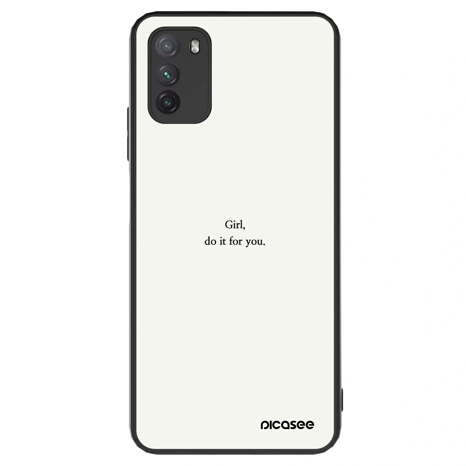 Picasee ULTIMATE CASE Xiaomi Poco M3 - készülékre - Girl, do it for you
