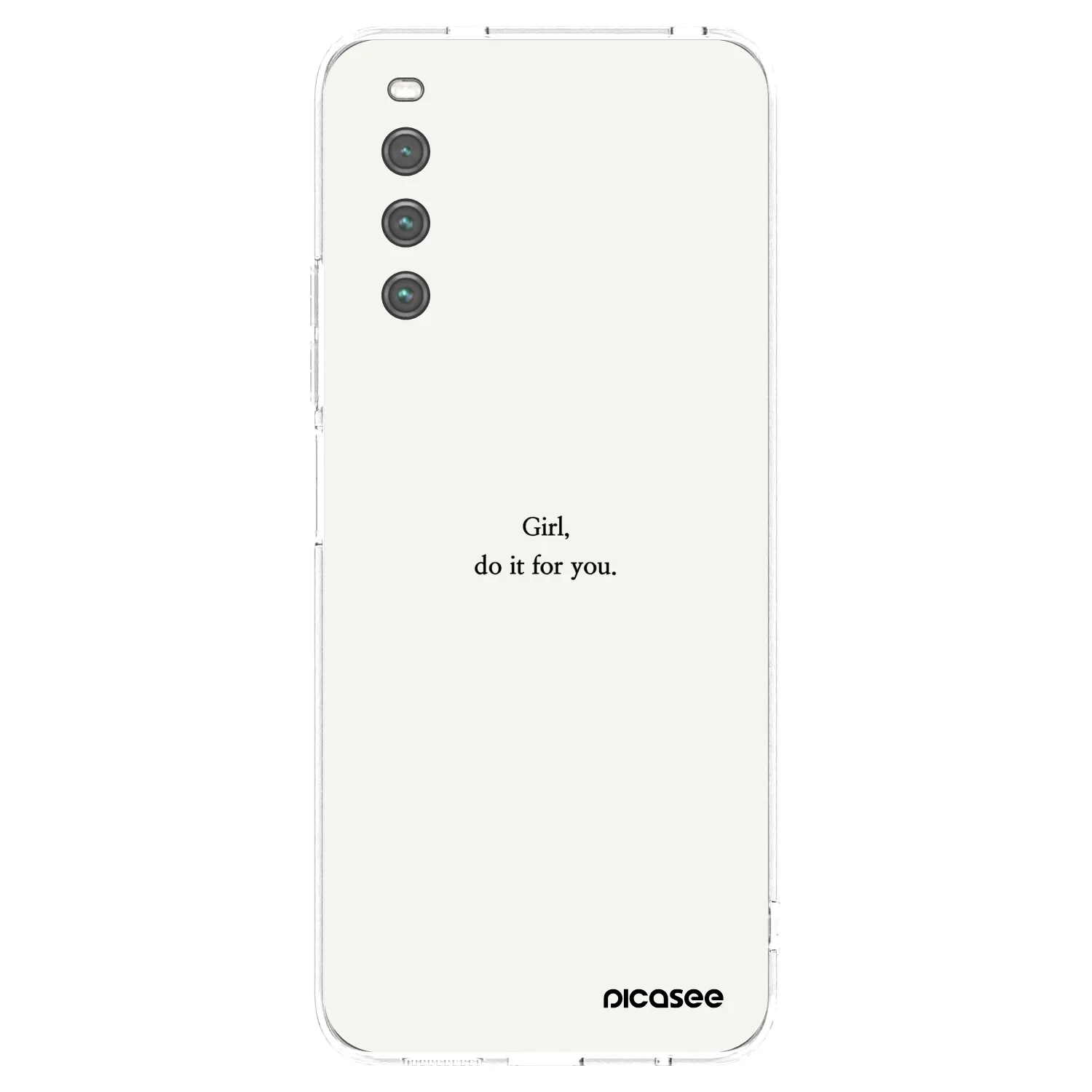 Picasee átlátszó szilikon tok az alábbi mobiltelefonokra Sony Xperia 10 IV 5G - Girl, do it for you