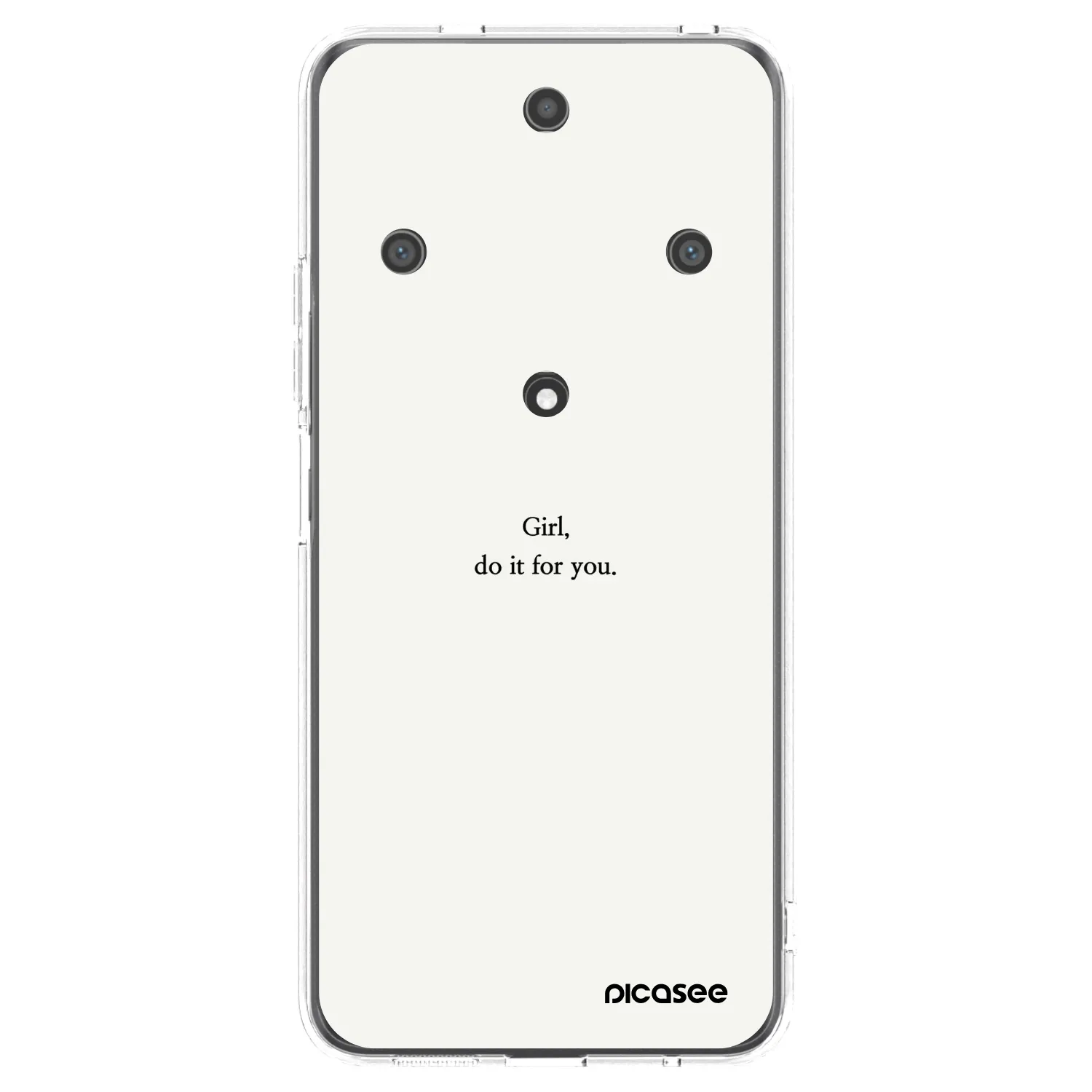 Picasee átlátszó szilikon tok az alábbi mobiltelefonokra Honor Magic5 Lite 5G - Girl, do it for you