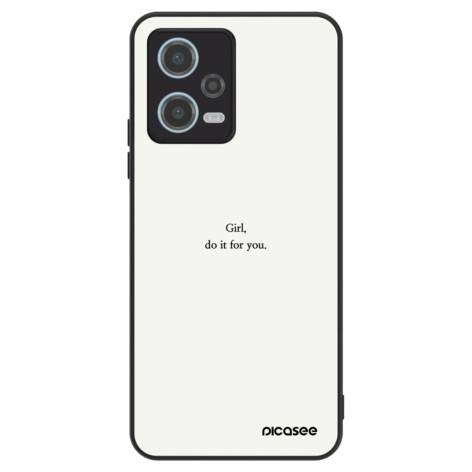 Picasee ULTIMATE CASE Xiaomi Redmi Note 12 5G - készülékre - Girl, do it for you