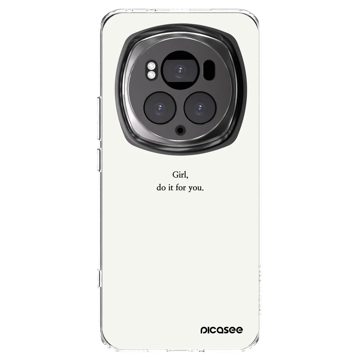 Picasee átlátszó szilikon tok az alábbi mobiltelefonokra Honor Magic6 Pro - Girl, do it for you