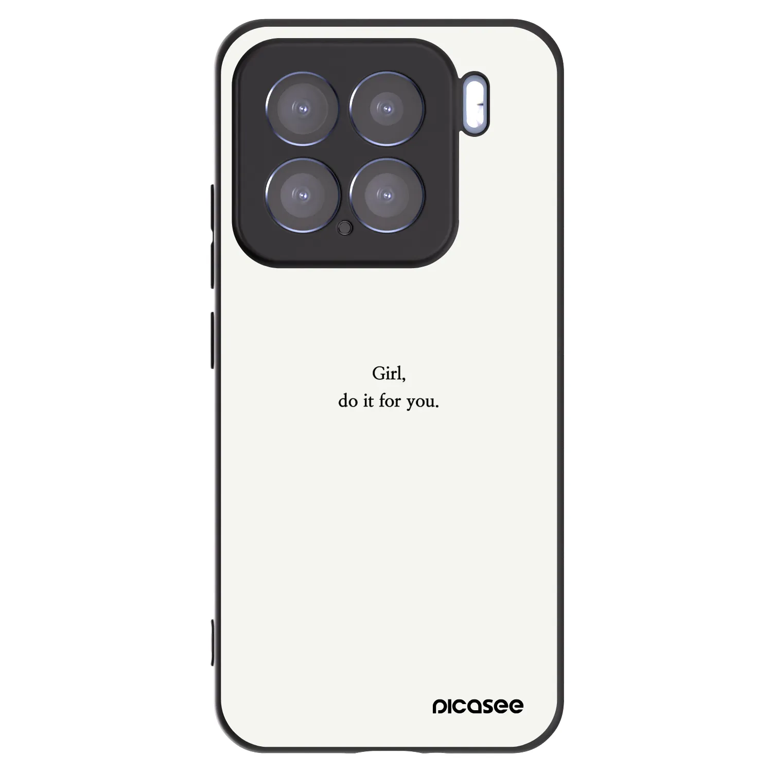 Picasee fekete szilikon tok az alábbi mobiltelefonokra Xiaomi 15 - Girl, do it for you