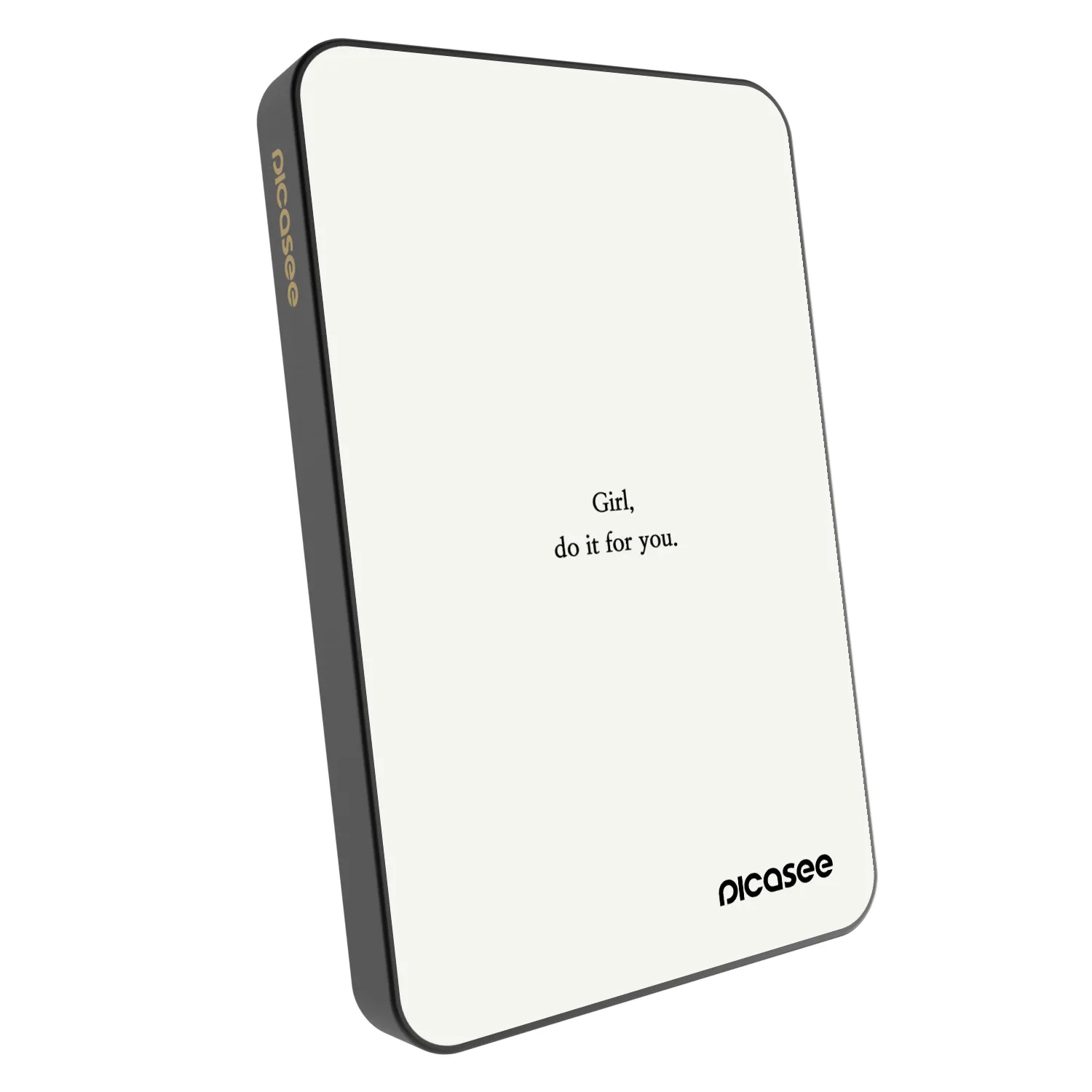 Picasee Powerbank MagSafe 5 000 mAh Szürke - Girl, do it for you