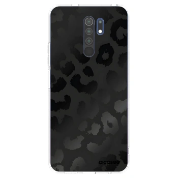 Picasee átlátszó szilikon tok az alábbi mobiltelefonokra Xiaomi Redmi 9 - Midnight Leopard