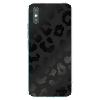 Picasee átlátszó szilikon tok az alábbi mobiltelefonokra Xiaomi Redmi 9A - Midnight Leopard