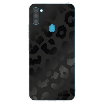 Picasee átlátszó szilikon tok az alábbi mobiltelefonokra Samsung Galaxy M11 - Midnight Leopard