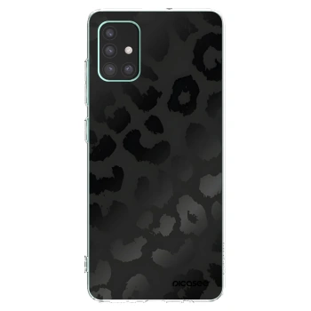 Picasee átlátszó szilikon tok az alábbi mobiltelefonokra Samsung Galaxy M51 M515F - Midnight Leopard