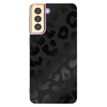 Picasee átlátszó szilikon tok az alábbi mobiltelefonokra Samsung Galaxy S21+ 5G G996F - Midnight Leopard
