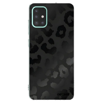 Picasee átlátszó szilikon tok az alábbi mobiltelefonokra Samsung Galaxy M31s - Midnight Leopard