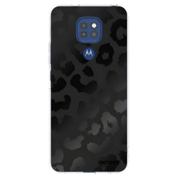 Picasee átlátszó szilikon tok az alábbi mobiltelefonokra Motorola Moto G9 Play - Midnight Leopard