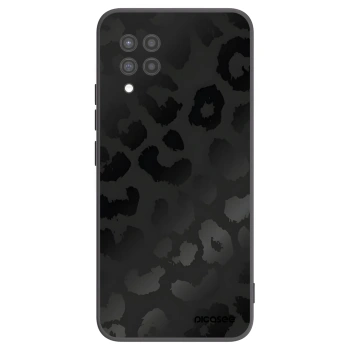 Picasee fekete szilikon tok az alábbi mobiltelefonokra Samsung Galaxy A42 A426B - Midnight Leopard