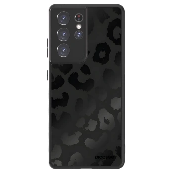 Szilikon tok erre a típusra Samsung Galaxy S21 Ultra 5G G998B - Midnight Leopard