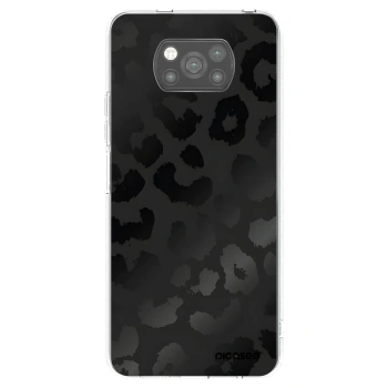 Picasee fekete szilikon tok az alábbi mobiltelefonokra Xiaomi Poco X3 Pro - Midnight Leopard