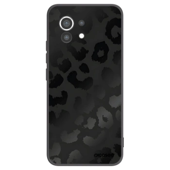 Picasee fekete szilikon tok az alábbi mobiltelefonokra Xiaomi Mi 11 - Midnight Leopard