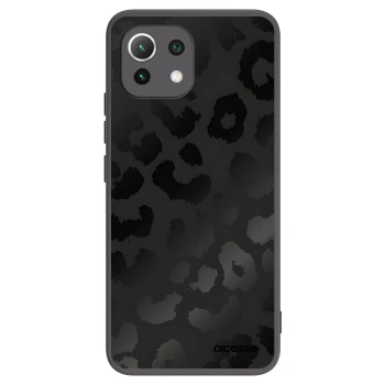Picasee fekete szilikon tok az alábbi mobiltelefonokra Xiaomi Mi 11 Lite - Midnight Leopard
