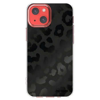 Picasee átlátszó szilikon tok az alábbi mobiltelefonokra Apple iPhone 13 mini - Midnight Leopard