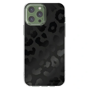 Picasee átlátszó szilikon tok az alábbi mobiltelefonokra Apple iPhone 13 Pro Max - Midnight Leopard