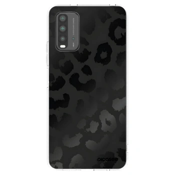 Picasee fekete szilikon tok az alábbi mobiltelefonokra Xiaomi Redmi 9T - Midnight Leopard