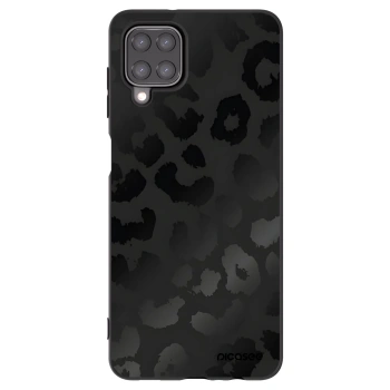 Picasee fekete szilikon tok az alábbi mobiltelefonokra Samsung Galaxy M12 M127F - Midnight Leopard