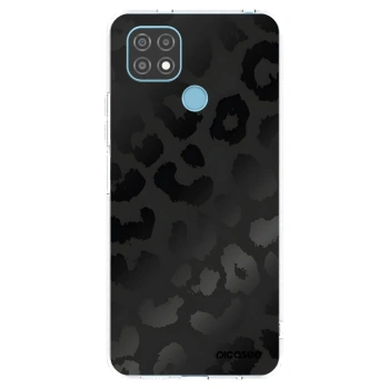 Picasee átlátszó szilikon tok az alábbi mobiltelefonokra Realme C21 - Midnight Leopard
