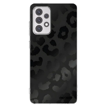 Picasee átlátszó szilikon tok az alábbi mobiltelefonokra Samsung Galaxy A52s 5G A528B - Midnight Leopard