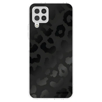 Picasee átlátszó szilikon tok az alábbi mobiltelefonokra Samsung Galaxy A22 A225F 4G - Midnight Leopard