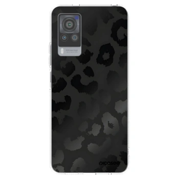 Picasee átlátszó szilikon tok az alábbi mobiltelefonokra Vivo X60 Pro 5G - Midnight Leopard