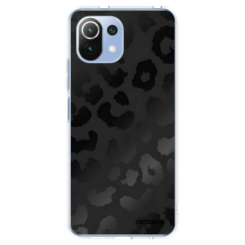 Picasee átlátszó szilikon tok az alábbi mobiltelefonokra Xiaomi 11 Lite 5G NE - Midnight Leopard
