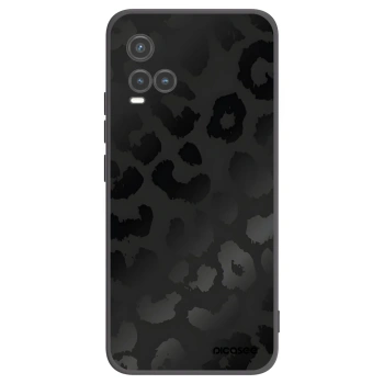 Picasee fekete szilikon tok az alábbi mobiltelefonokra Vivo Y33s - Midnight Leopard