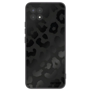 Picasee fekete szilikon tok az alábbi mobiltelefonokra Realme 8i - Midnight Leopard