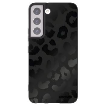Picasee fekete szilikon tok az alábbi mobiltelefonokra Samsung Galaxy S22 5G - Midnight Leopard