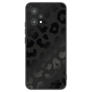 Picasee fekete szilikon tok az alábbi mobiltelefonokra Realme 9 Pro 5G - Midnight Leopard