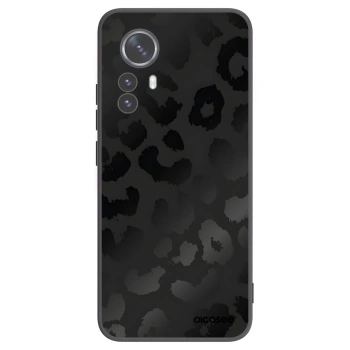 Picasee fekete szilikon tok az alábbi mobiltelefonokra Xiaomi 12 Pro - Midnight Leopard