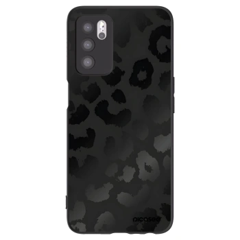 Picasee fekete szilikon tok az alábbi mobiltelefonokra OPPO A16s - Midnight Leopard