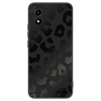 Picasee fekete szilikon tok az alábbi mobiltelefonokra Vivo Y01 - Midnight Leopard