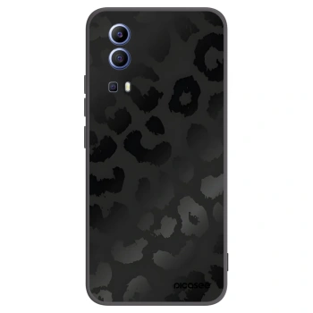 Picasee fekete szilikon tok az alábbi mobiltelefonokra Vivo Y52 5G - Midnight Leopard