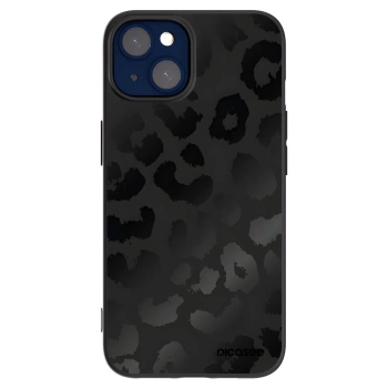 Picasee fekete szilikon tok az alábbi mobiltelefonokra Apple iPhone 14 - Midnight Leopard