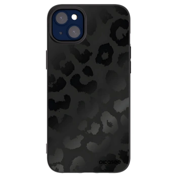 Picasee fekete szilikon tok az alábbi mobiltelefonokra Apple iPhone 14 Plus - Midnight Leopard