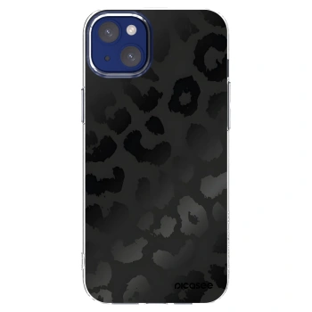 Picasee átlátszó szilikon tok az alábbi mobiltelefonokra Apple iPhone 14 Plus - Midnight Leopard
