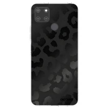 Picasee átlátszó szilikon tok az alábbi mobiltelefonokra Realme C21Y - Midnight Leopard