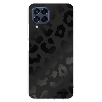 Picasee átlátszó szilikon tok az alábbi mobiltelefonokra Samsung Galaxy M53 5G - Midnight Leopard