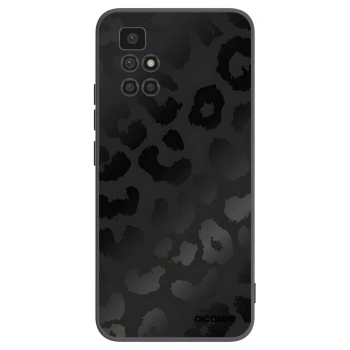 Picasee fekete szilikon tok az alábbi mobiltelefonokra Xiaomi Redmi 10 (2022) - Midnight Leopard