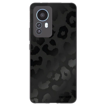 Picasee fekete szilikon tok az alábbi mobiltelefonokra Xiaomi 12T - Midnight Leopard