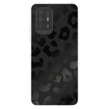 Picasee átlátszó szilikon tok az alábbi mobiltelefonokra OPPO A94 5G - Midnight Leopard