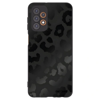 Picasee fekete szilikon tok az alábbi mobiltelefonokra Samsung Galaxy A23 A236B 5G - Midnight Leopard