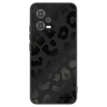 Picasee fekete szilikon tok az alábbi mobiltelefonokra Xiaomi Poco X5 - Midnight Leopard