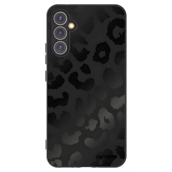 Picasee fekete szilikon tok az alábbi mobiltelefonokra Samsung Galaxy A34 5G A346B - Midnight Leopard