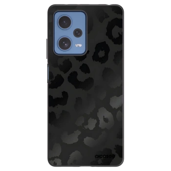 Picasee fekete szilikon tok az alábbi mobiltelefonokra Xiaomi Redmi Note 12 Pro 5G - Midnight Leopard