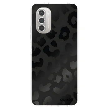 Picasee átlátszó szilikon tok az alábbi mobiltelefonokra Motorola Moto G51 - Midnight Leopard
